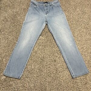 Lee Classic Fit Womens Jeans 32x28 Light Wash Straight Leg Blue Denim